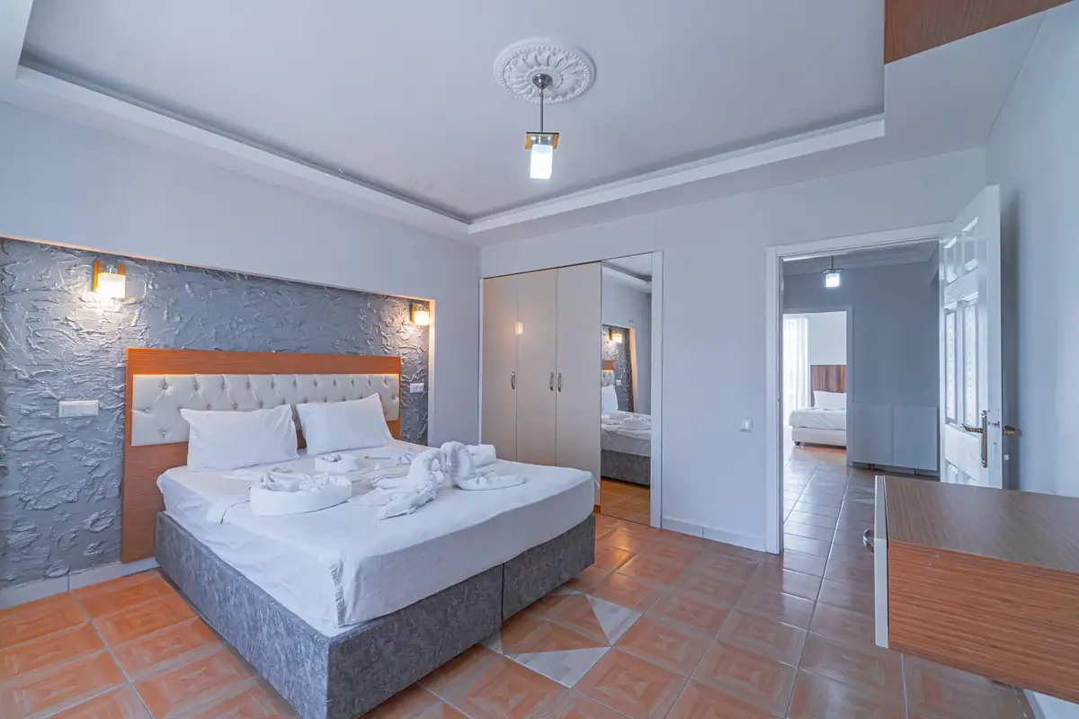 Royal Termal Villa oda ve villa iç görünümü